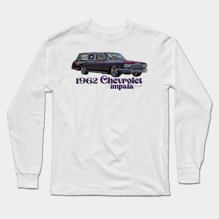 1962 Chevrolet Impala Station Wagon Long Sleeve T-Shirt